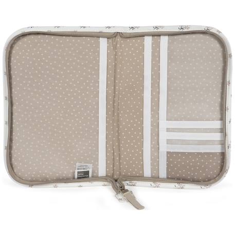 Protège carnet de santé bébé zippé – rangement organisé et facile à entretenir Beige 4 - vertbaudet enfant 