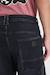 Jeans loose, large noah, longueur 34 Black / black 6 - vertbaudet enfant 