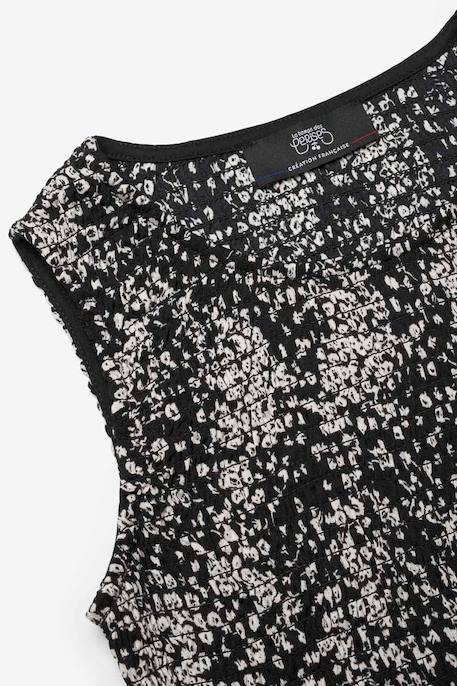 Top veronicg Black flower 4 - vertbaudet enfant 