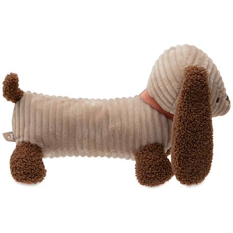 Peluche chien ultra douce pour bébé – doudou à câliner dès la naissance Marron, beige, noir 1 - vertbaudet enfant 