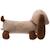 Peluche chien ultra douce pour bébé – doudou à câliner dès la naissance Marron, beige, noir 1 - vertbaudet enfant 