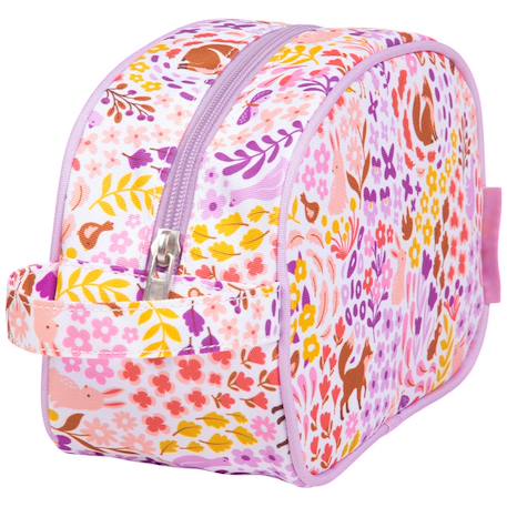Trousse de toilette bébé compacte – rangement pratique pour week-ends et voyages Violet, blanc, jaune 4 - vertbaudet enfant 