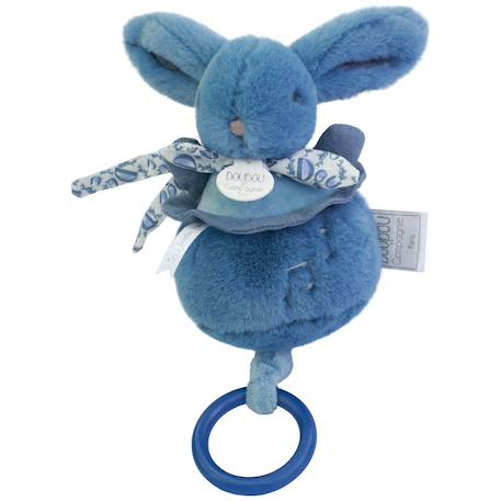 Peluche musicale bébé avec mélodie apaisante – doudou doux à suspendre dès la naissance Bleu 2 - vertbaudet enfant 