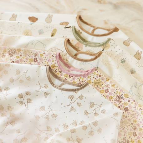 Bavoir bébé à manches longues imperméable – protection complète pour repas et activités créatives Ecru, beige 4 - vertbaudet enfant 