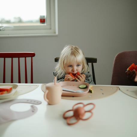Set de table en silicone Marron, bleu, rouge 2 - vertbaudet enfant 