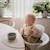 Tasse d’apprentissage bébé en silicone avec paille – douce pour les gencives dès 6 mois Ecru, rose, vert 2 - vertbaudet enfant 