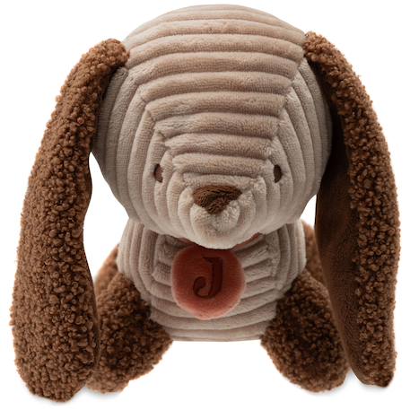 Peluche chien ultra douce pour bébé – doudou à câliner dès la naissance Marron, beige, noir 2 - vertbaudet enfant 