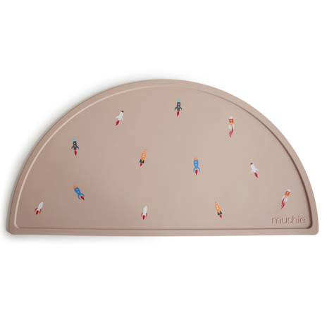 Set de table en silicone Marron, bleu, rouge 1 - vertbaudet enfant 