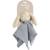Doudou bébé ultra doux avec yeux brodés – compagnon rassurant dès la naissance Sable, bleu, noir+Sable, rose, noir 5 - vertbaudet enfant 