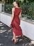 Robe longue grossesse et allaitement terracotta 2 - vertbaudet enfant 