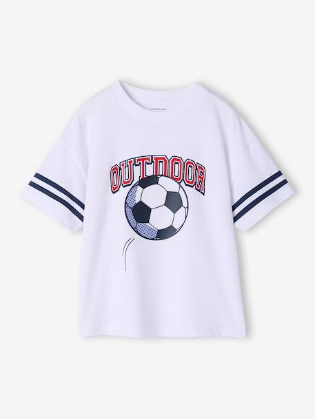 T-shirt manches courtes sport blanc 3 - vertbaudet enfant 