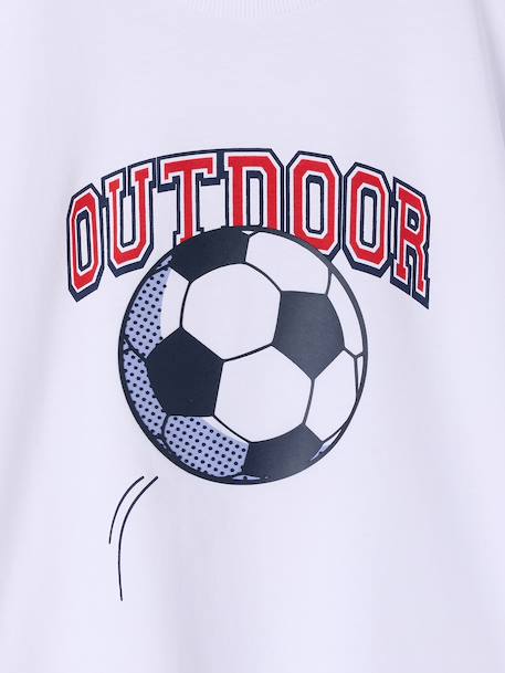 T-shirt manches courtes sport blanc 5 - vertbaudet enfant 