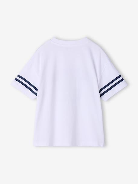T-shirt manches courtes sport blanc 4 - vertbaudet enfant 