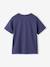 T-shirt garçon motif animalier bleu ardoise+orange 2 - vertbaudet enfant 