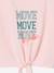 T-shirt manches courtes sport rose pâle 3 - vertbaudet enfant 