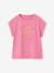 T-shirt manches courtes anthracite+rose 6 - vertbaudet enfant 