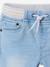 Jean garçon droit facile à enfiler denim effet molleton blue stone+BRUT FONCE+denim black+denim bleached+denim gris+double stone 20 - vertbaudet enfant 