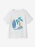 Tee-shirt garçon motif à sequins réversibles blanc+bleu nuit+bleu océan+écru+vert d'eau 20 - vertbaudet enfant 