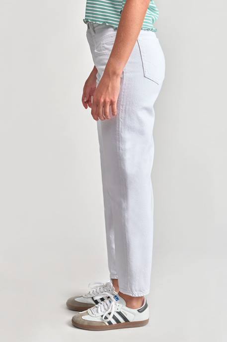 Jeans loose, large boyfit, 7/8ème White 2 - vertbaudet enfant 