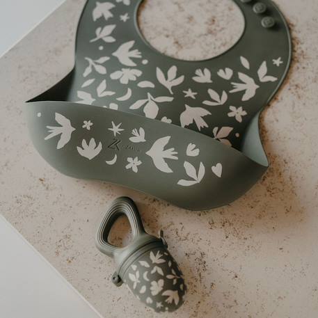 Bavoir birdy Vert 6 - vertbaudet enfant 