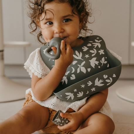 Bavoir birdy Vert 2 - vertbaudet enfant 
