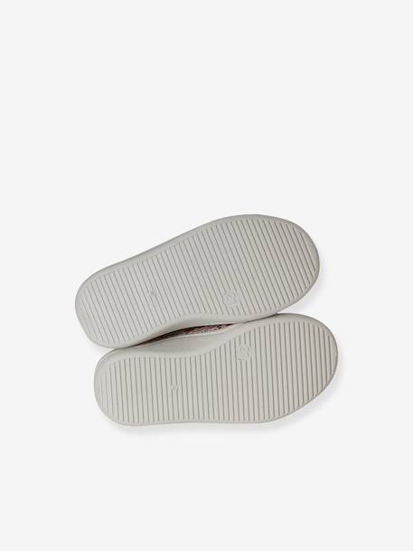 Chaussons zippés bébé en toile beige imprimé+blanc imprimé+rose imprimé+rose pâle 11 - vertbaudet enfant 