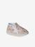 Chaussons zippés bébé en toile beige imprimé+blanc imprimé+rose imprimé+rose pâle 7 - vertbaudet enfant 