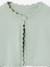 Bolero fille ouverture pratique blanc+vert sauge 6 - vertbaudet enfant 