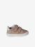 Baskets bébé cuir à scratchs rose pâle 2 - vertbaudet enfant 