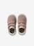 Baskets bébé cuir à scratchs rose pâle 4 - vertbaudet enfant 
