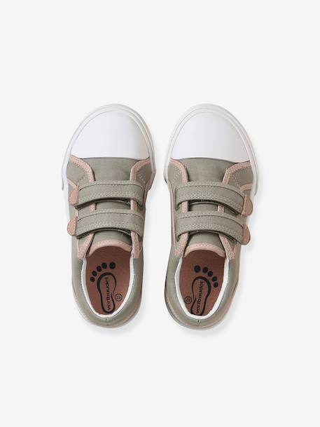 Baskets scratchées enfant collection maternelle beige+sable 11 - vertbaudet enfant 