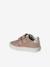Baskets bébé cuir à scratchs rose pâle 3 - vertbaudet enfant 