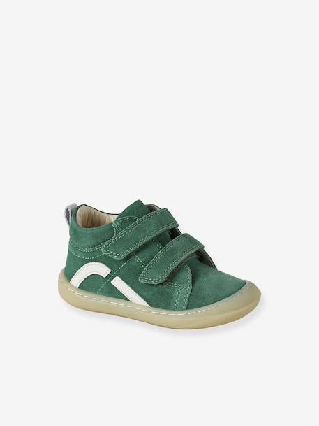 Chaussures premiers pas bébé velcro beige+bleu+bleu électrique+chocolat+lot beige+lot marron+lot vert+marron+ocre+vert+vert sauge 36 - vertbaudet enfant 