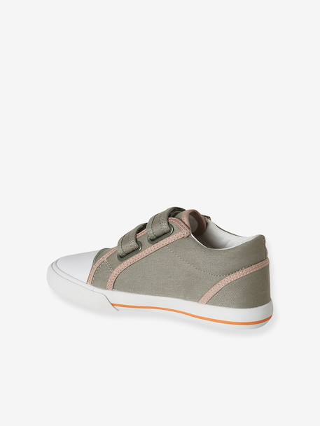 Baskets scratchées enfant collection maternelle beige+sable 10 - vertbaudet enfant 
