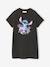 Robe manches courtes Lilo & Stitch anthracite 1 - vertbaudet enfant 