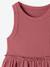 Robe fille sans manches kaki+vieux rose 8 - vertbaudet enfant 