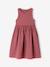 Robe fille sans manches kaki+vieux rose 6 - vertbaudet enfant 