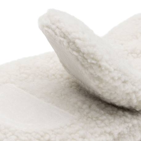 Moufles pour poussette teddy natural Ecru 2 - vertbaudet enfant 