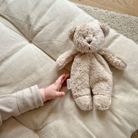 Peluche petit ours Cappuccino+Sable 8 - vertbaudet enfant 