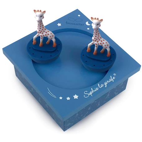 Boite à musique sophie la girafe, voie lactée Bleu 2 - vertbaudet enfant 