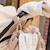 Moufles pour poussette teddy natural Ecru 6 - vertbaudet enfant 