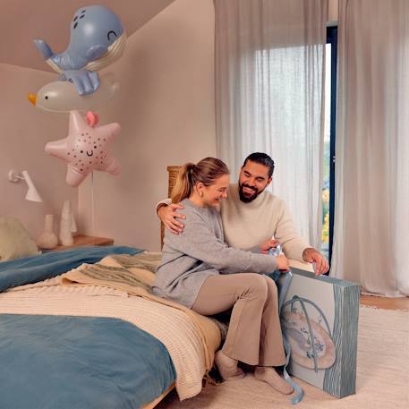 Tapis d'éveil doux avec jouets d'activation et arceaux Bleu marine 3 - vertbaudet enfant 