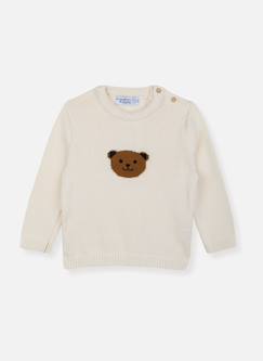 -Pull ourson en coton