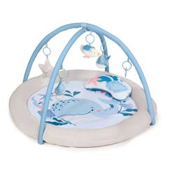 Tapis d’Éveil Kinderkraft COZYPLAY avec Arceaux de Jeux, Jouets Sensoriels, Tapis Lavable, Pliable et Matière Douce  - vertbaudet enfant