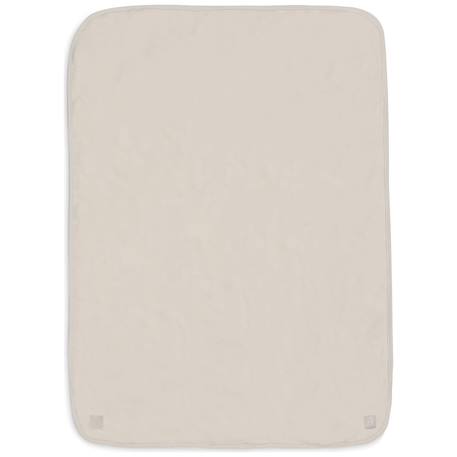 Couverture en polaire basic oatmeal (75 x 100 cm) Ecru 2 - vertbaudet enfant 