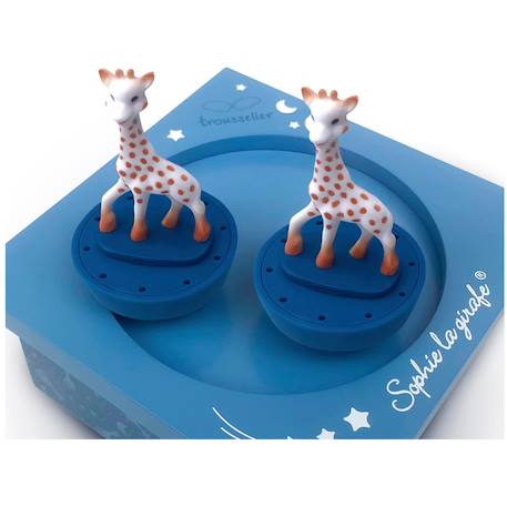 Boite à musique sophie la girafe, voie lactée Bleu 3 - vertbaudet enfant 