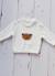 Pull ourson en coton Écru 3 - vertbaudet enfant 