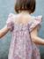 Robe scarlette en tissu liberty - collection fêtes et mariages Liberty amelie 5 - vertbaudet enfant 