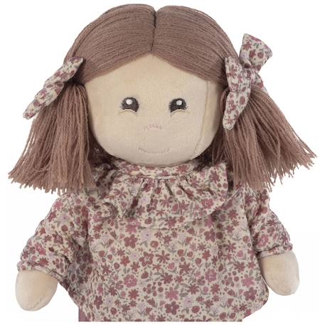 Poupée bibi peluche pour enfant cherry flowers Cherry flowers, rose 4 - vertbaudet enfant 