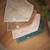 Lots de 2 bavoirs bandana en coton Biscuit+Nougat+Rose 11 - vertbaudet enfant 
